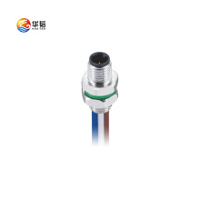 M5 Three core male head waterproof connector